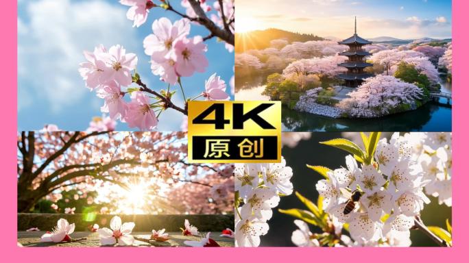 樱花武大樱花武汉大学樱花唯美樱花树赏樱花