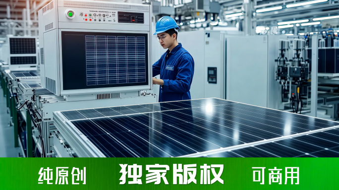 光伏面板生产 太阳能面板制造 光伏厂