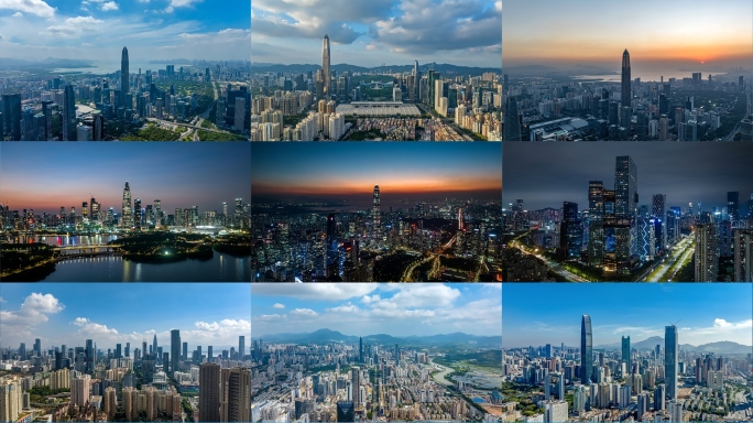 深圳5K航拍延时合集