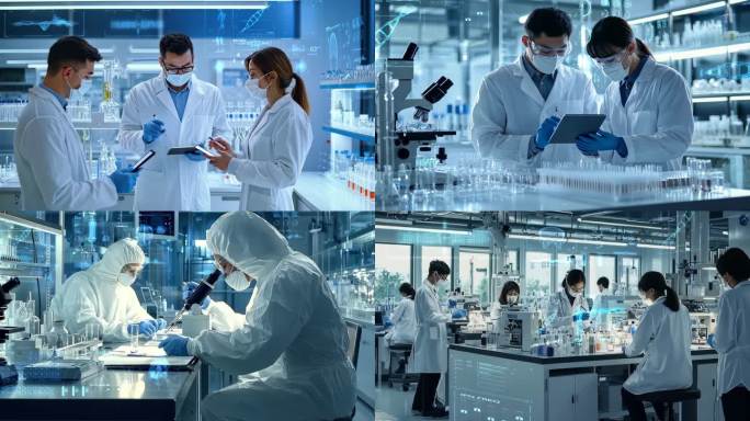 医疗科研实验室生物科技医疗
