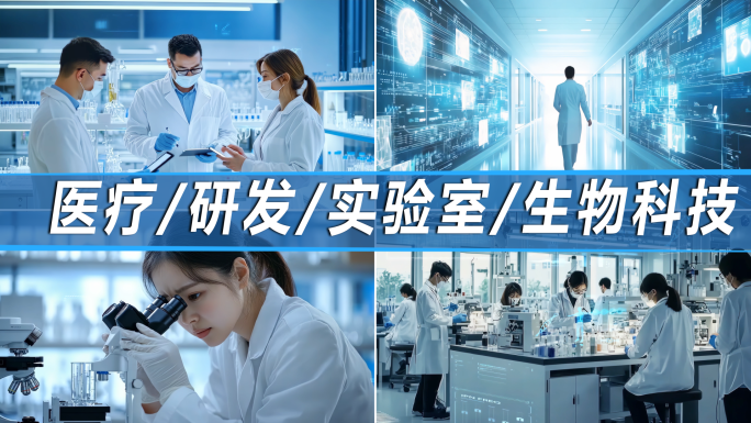 智慧医疗实验室科研生物医药制药科技医疗