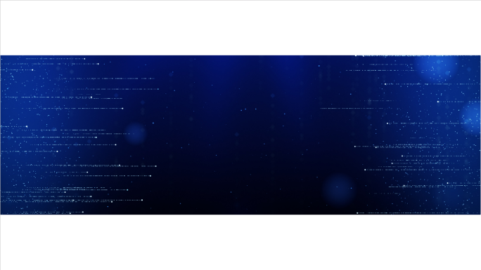 宽屏蓝色粒子唯美舞台背景