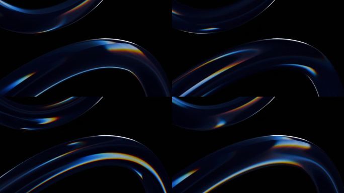 高级渐变流体光影动态简约视频背景