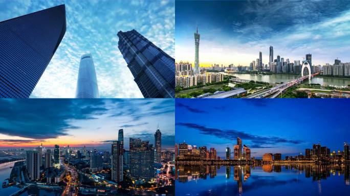 中国城市发展延时航拍视频合集