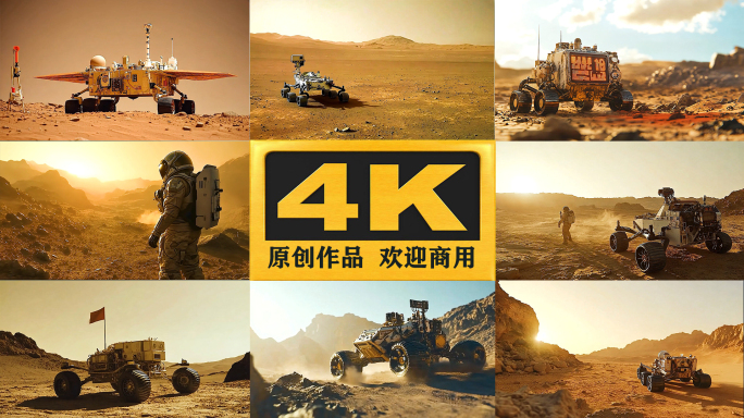 【4K】祝融号 天问一号