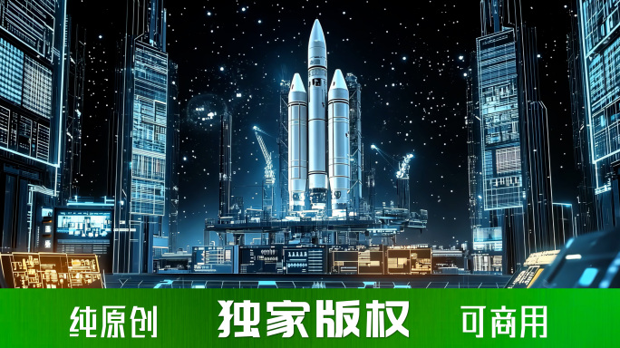 数字航天科技 航空航天高新尖端科技