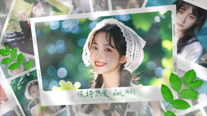 光影温馨企业活动旅行毕业季回忆相册