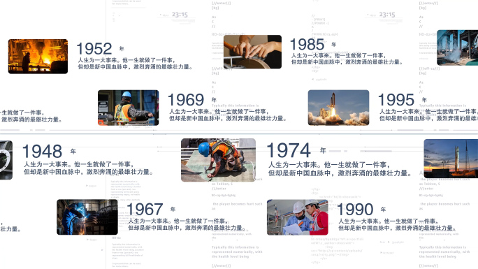 企业发展历程时间轴