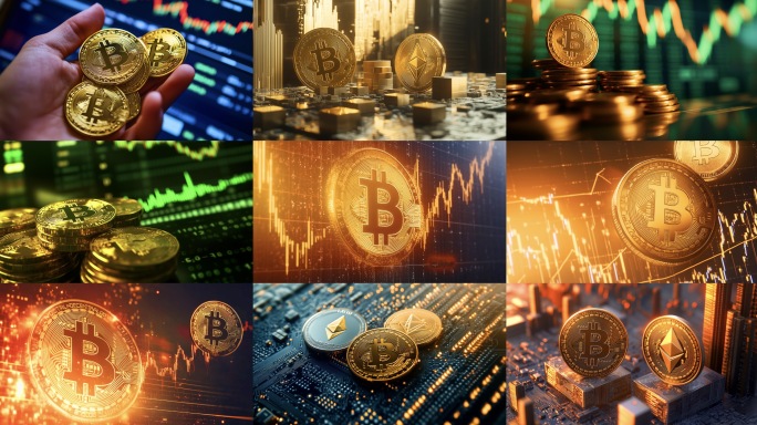 比特币加密货币区块链金融虚拟货币数字货币