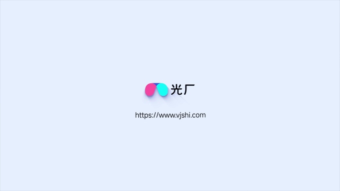 几何图形立方体方块三棱柱片头片尾
