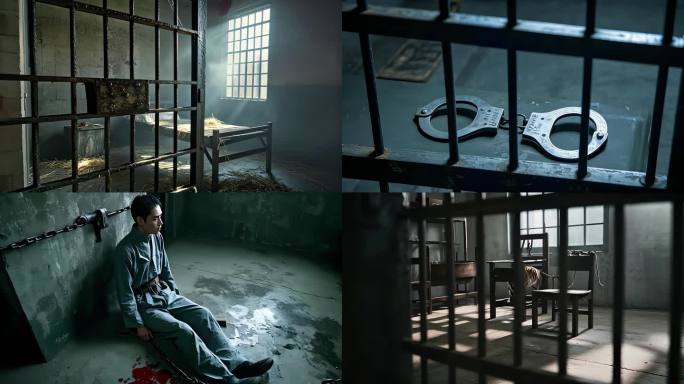 民国时期监狱牢房刑讯室刑具