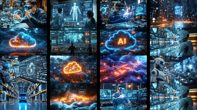 4K AI人工智能科技未来发展新质生产力