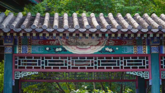 中国古建筑彩绘细节