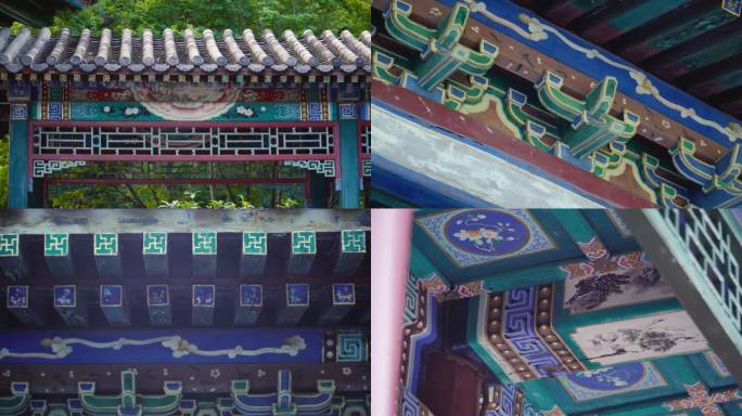中国古建筑彩绘细节