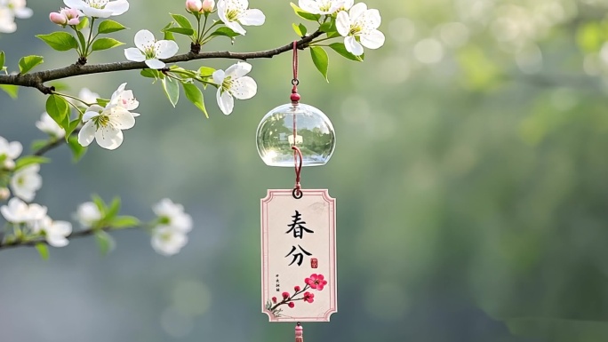 春分时节农耕景象立春