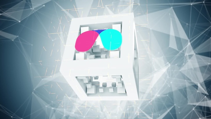 科技大气简约LOGO片头