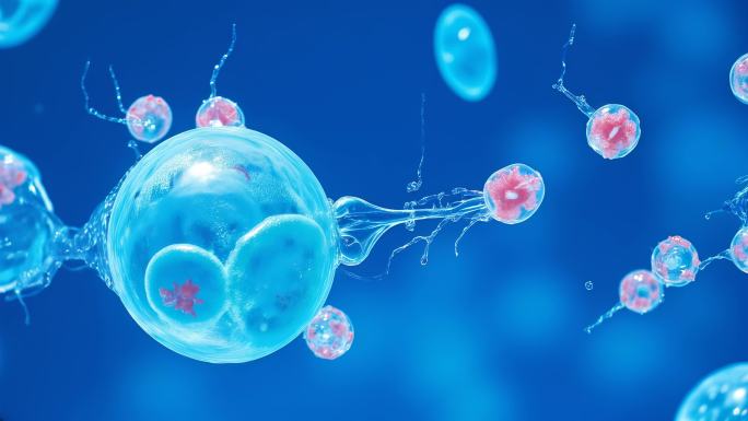 精子与卵子结合受精过程