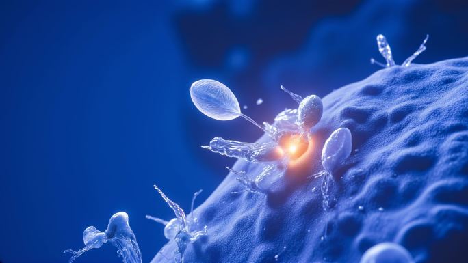 精子与卵子结合受精过程