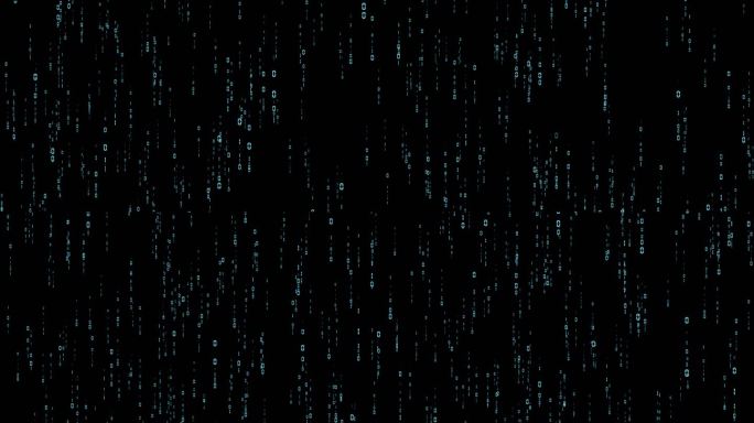数字代码二进制大数据互联网黑客AE模板