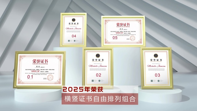 横竖荣誉专利证书奖状资质解决方案6