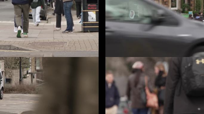 英国繁忙都市生活掠影 行人匆匆