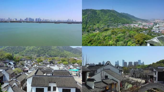 无锡航拍素材，无锡AI万物生花