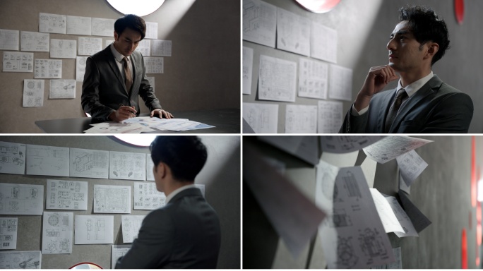 产品设计师灵感迸发绘制图纸专注设计研发