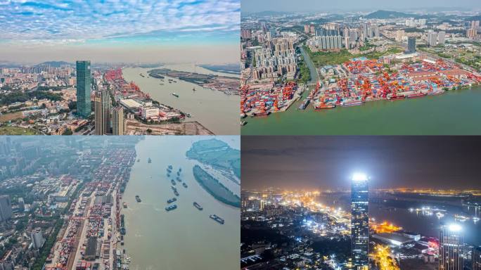 2025广州黄埔区地标空镜航拍延时合集