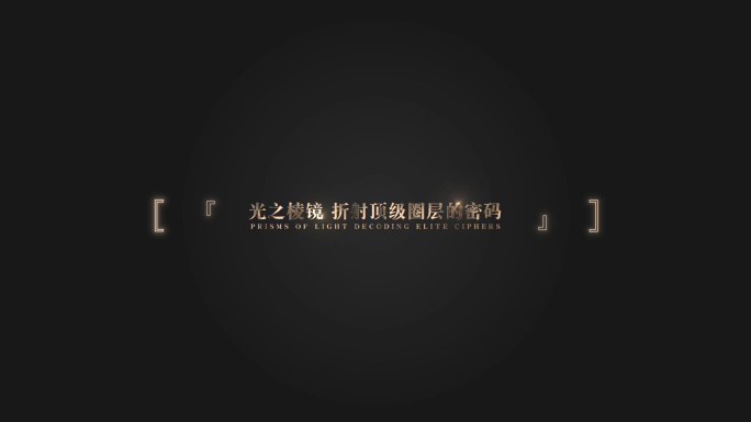 高级地产黑金科技字幕