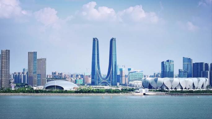 杭州 杭州城市航拍
