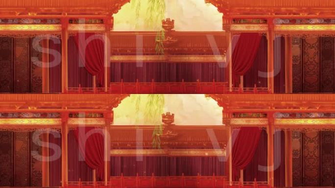 梨园背景视频