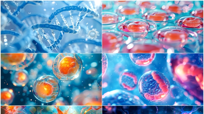 生物细胞遗传基因原始细胞细胞核神经元