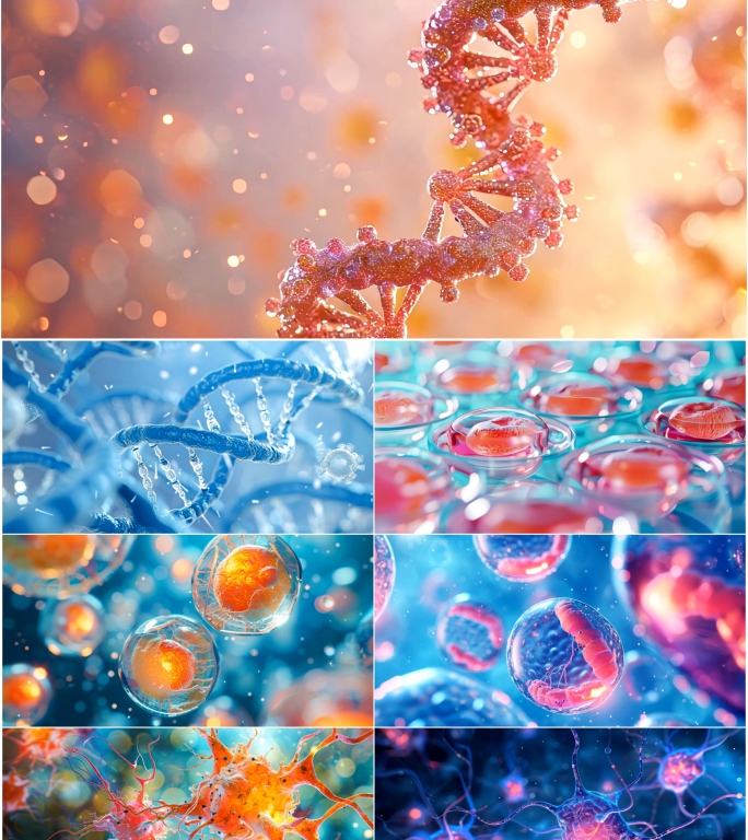 生物细胞遗传基因原始细胞细胞核神经元