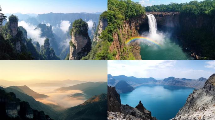 美丽祖国大好河山【风景大合集】