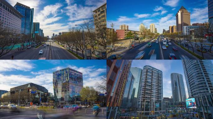 8k北京三里屯太古里延时