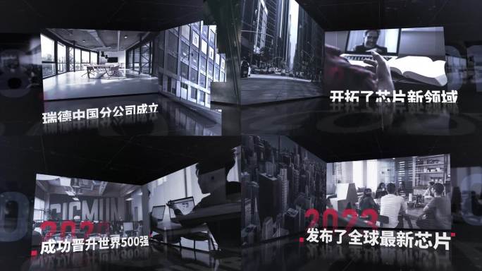 企业发展历程回顾时间线图文展示