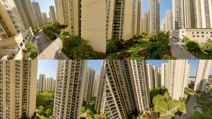 穿越机02住宅楼群