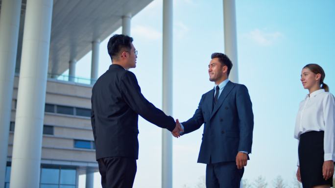 国际商务精英洽谈参观合作
