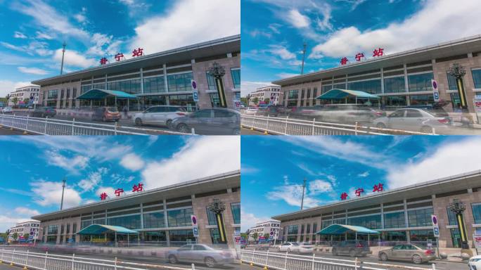 潮汕揭阳普宁高铁站火车站交通枢纽动车延时