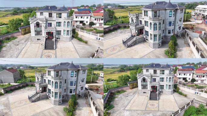农村自建房全景展示