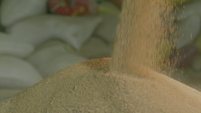 小米小麦谷物封装加工粮食装卸与运输