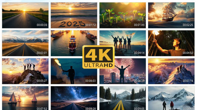 4K2025新年新征程展望未来开场1