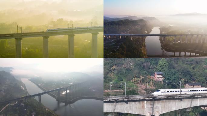 中国 高铁 动车 和谐号 复兴号 唯美