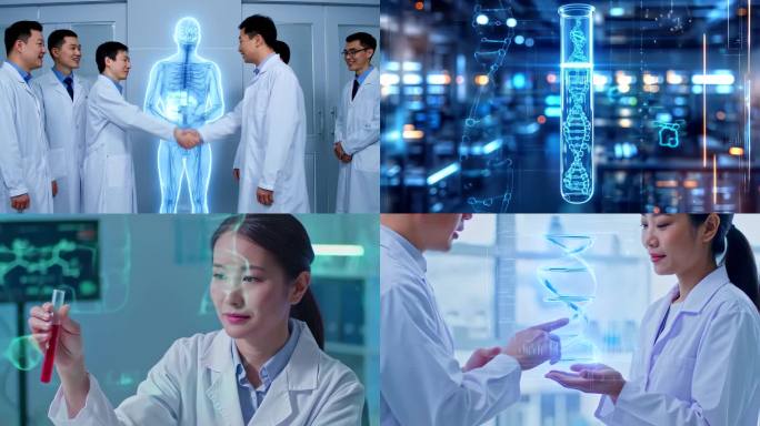 智慧医疗健康基因测序科技科研研究实验室