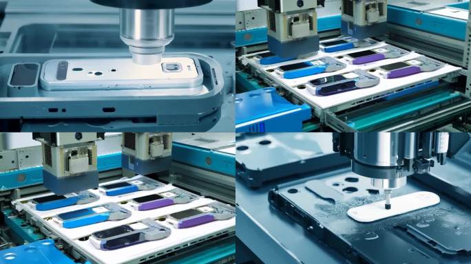 手机壳制造工厂的模具注塑