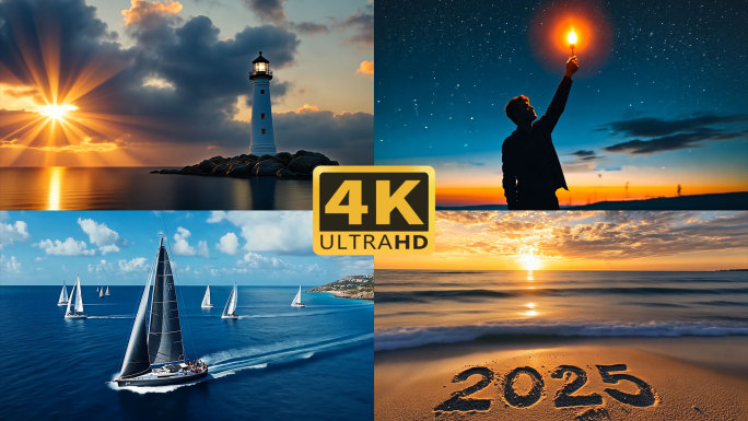 4K2025新年新征程展望未来开场2