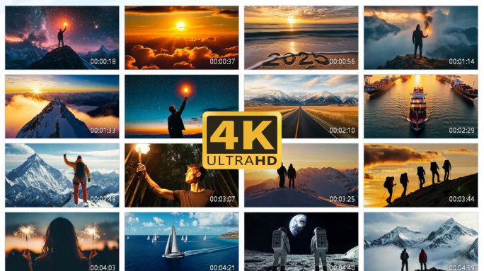 4K2025新年新征程展望未来开场2