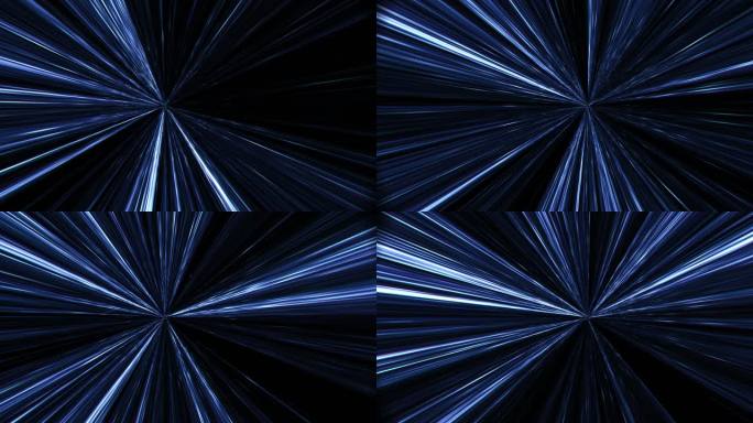 科技感光束隧道