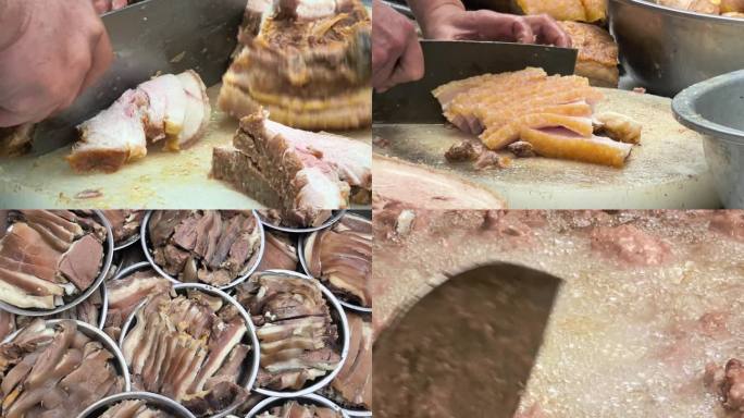 4K农村喜酒美食镜头合集