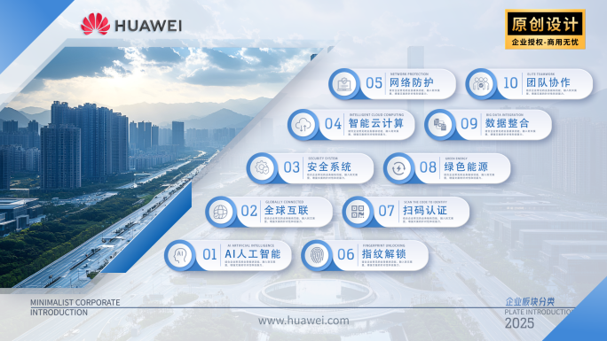 简洁图文板块分类展示